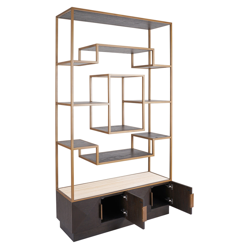 Vitrine Claremont brown