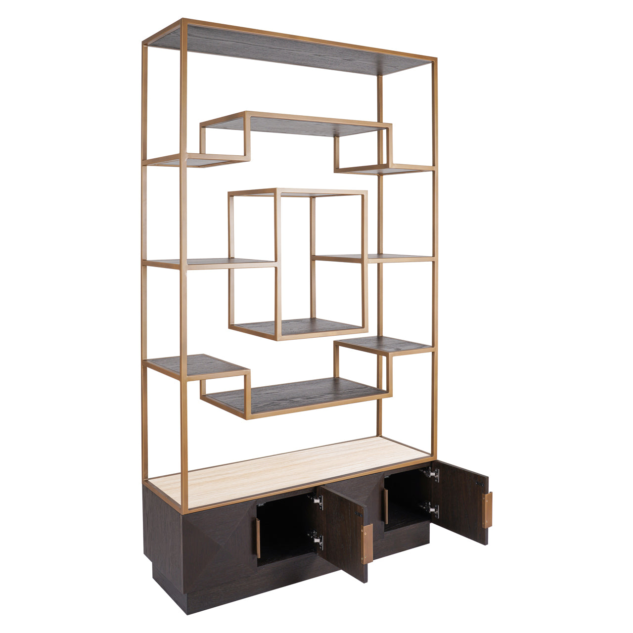Vitrine Claremont brown