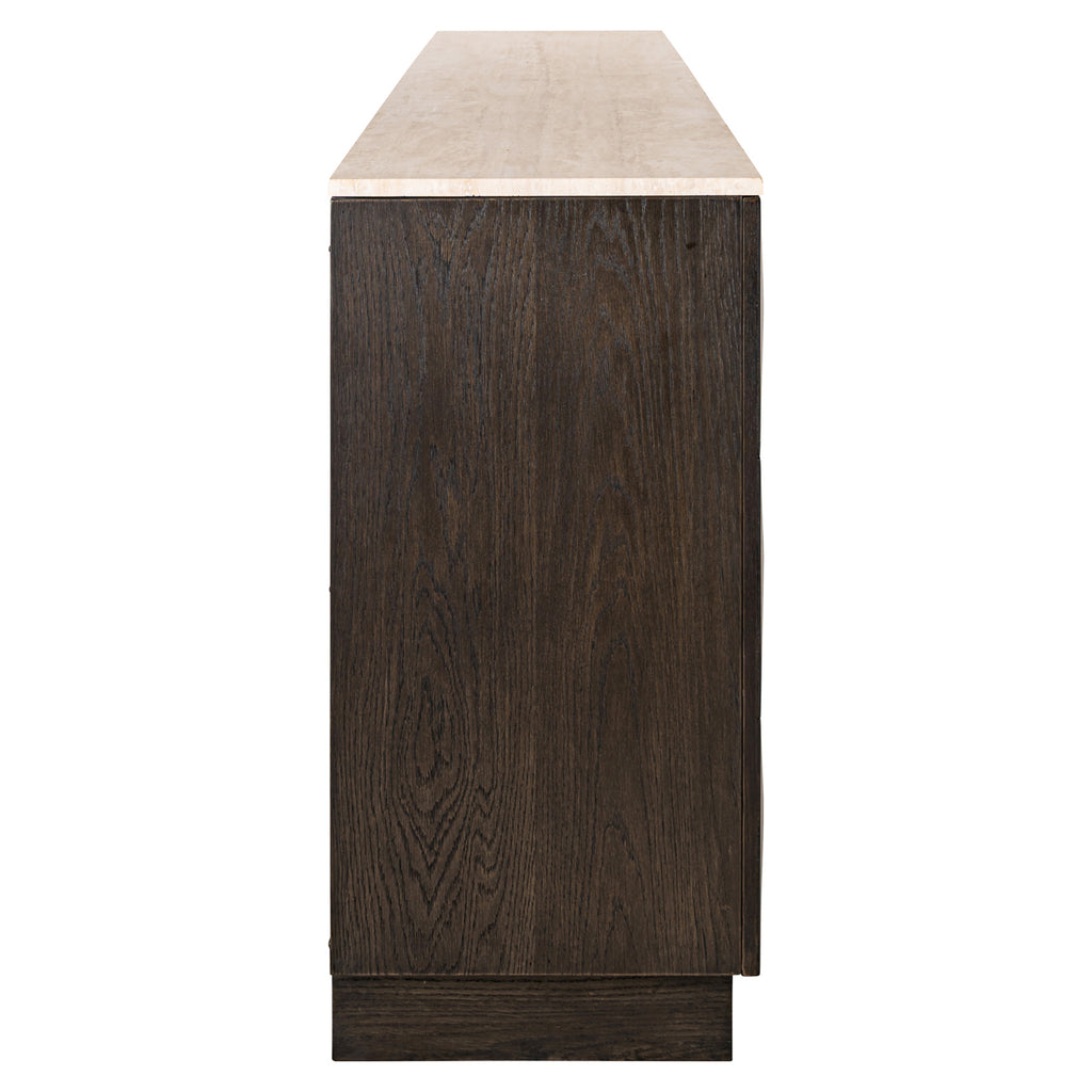 Sideboard Claremont brown  4-doors 2-shelves