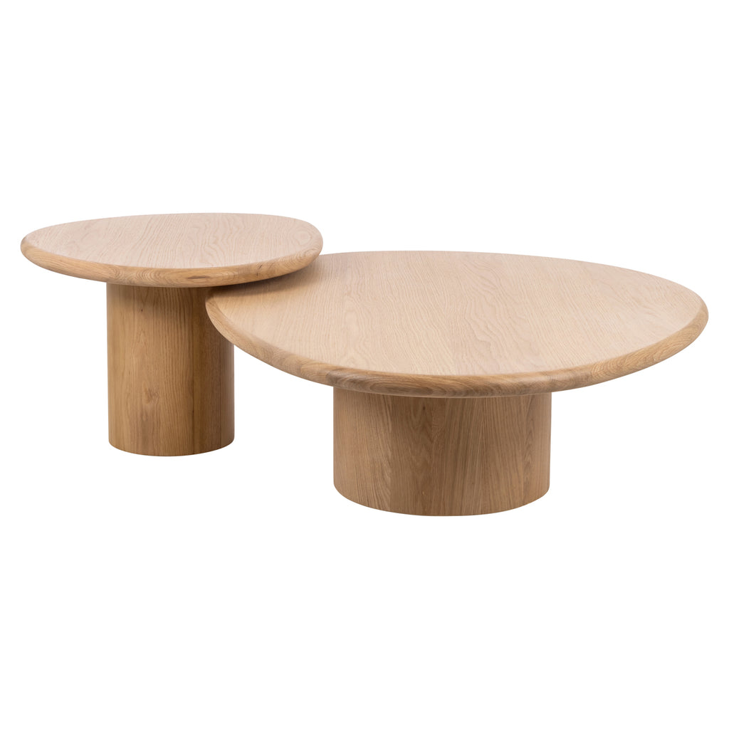 Couchtisch Oakley natural oak (Set of 2)