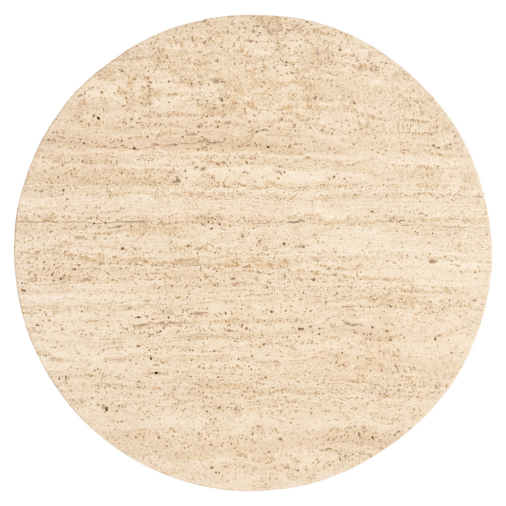 Beistelltisch Hampton dark brown 45Ø