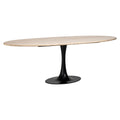 Esstisch Hampton black oval 230
