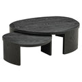 Couchtisch Navarino dark coffee (Set of 2)