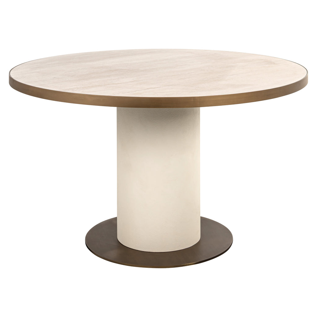Esstisch Tivoli white 130Ø