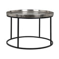 Couchtisch Lyam silver 70Ø