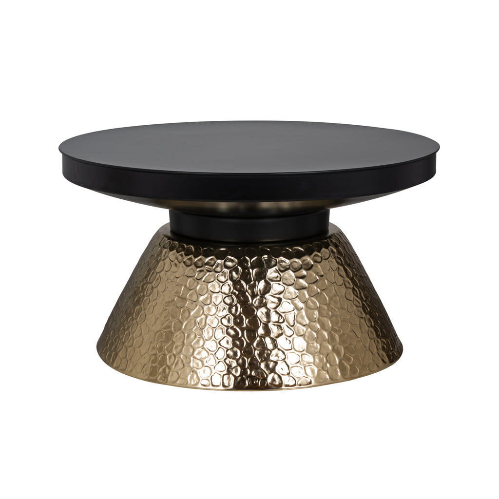 Couchtisch Freddie black/gold