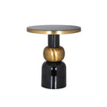Beistelltisch Mose black 51Ø