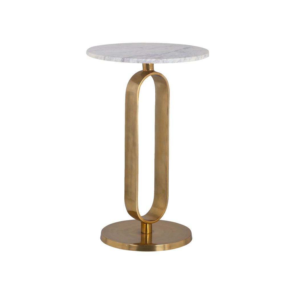 Beistelltisch Celine brushed gold