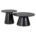 Couchtisch Jazz black (Set of 2)