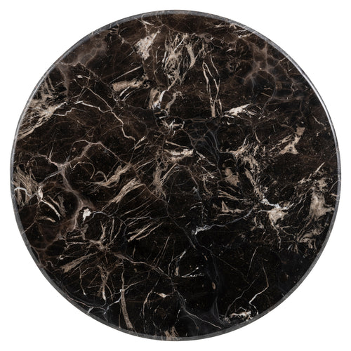 Bistro-Tisch Carlten black 65Ø