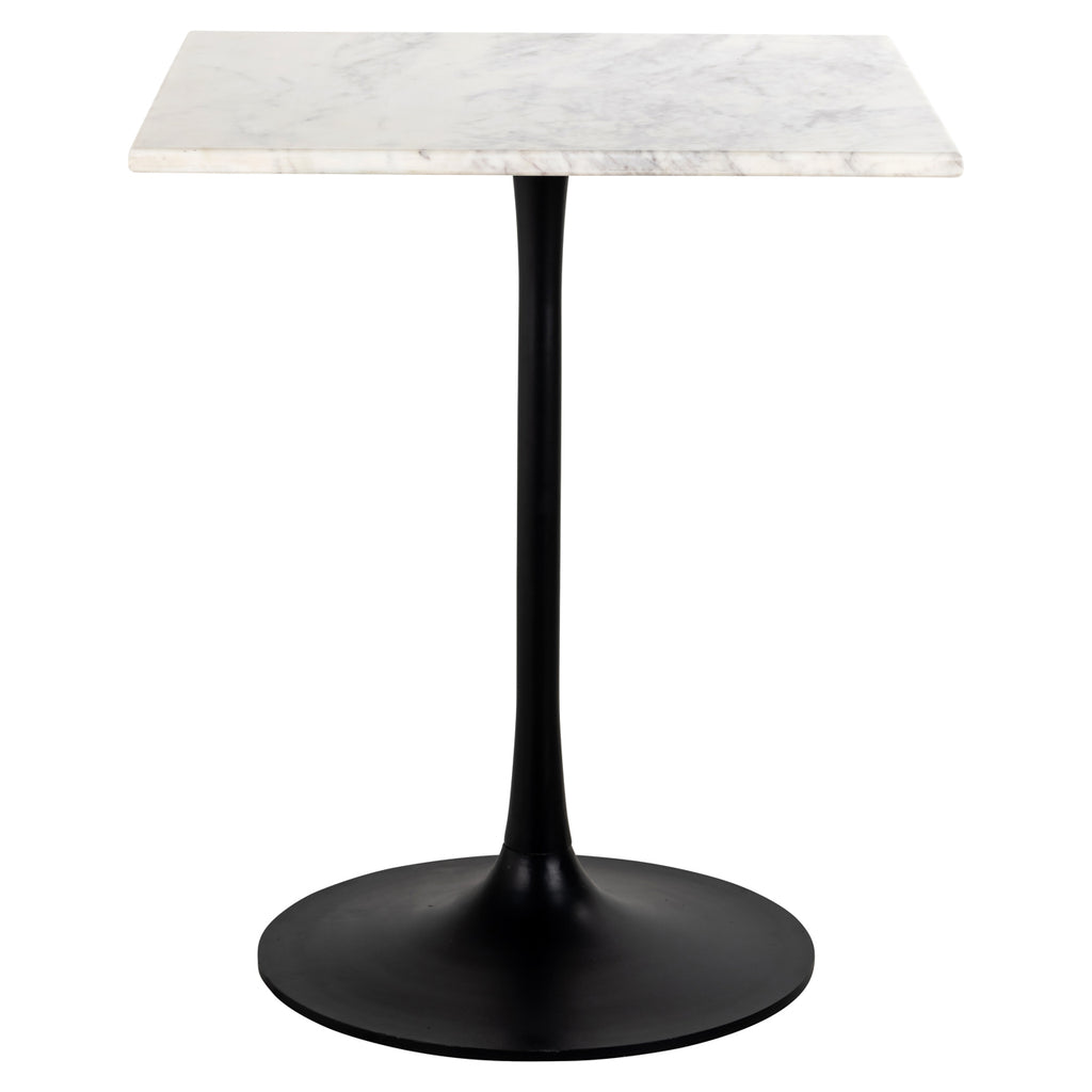 Bistro-Tisch Carlten black/white 65x65