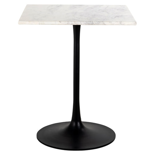 Bistro-Tisch Carlten black/white 65x65