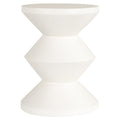 Beistelltisch Bloomstone white 35Ø