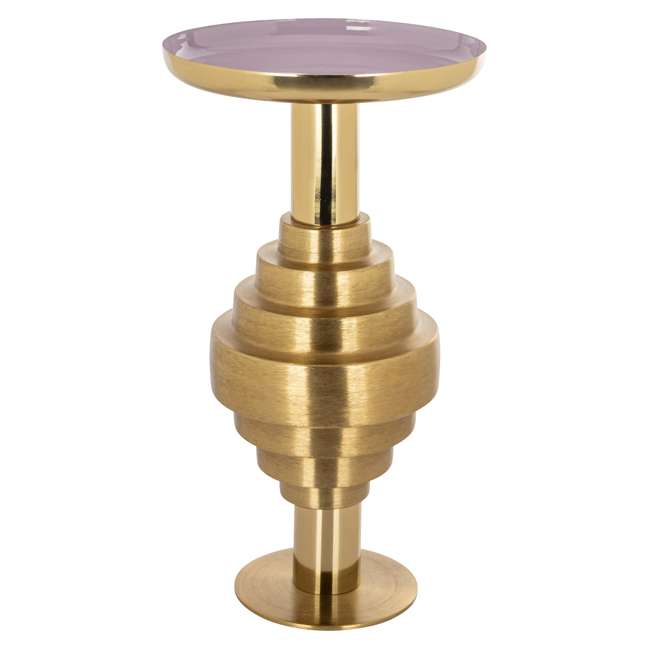 Beistelltisch Empire brushed gold
