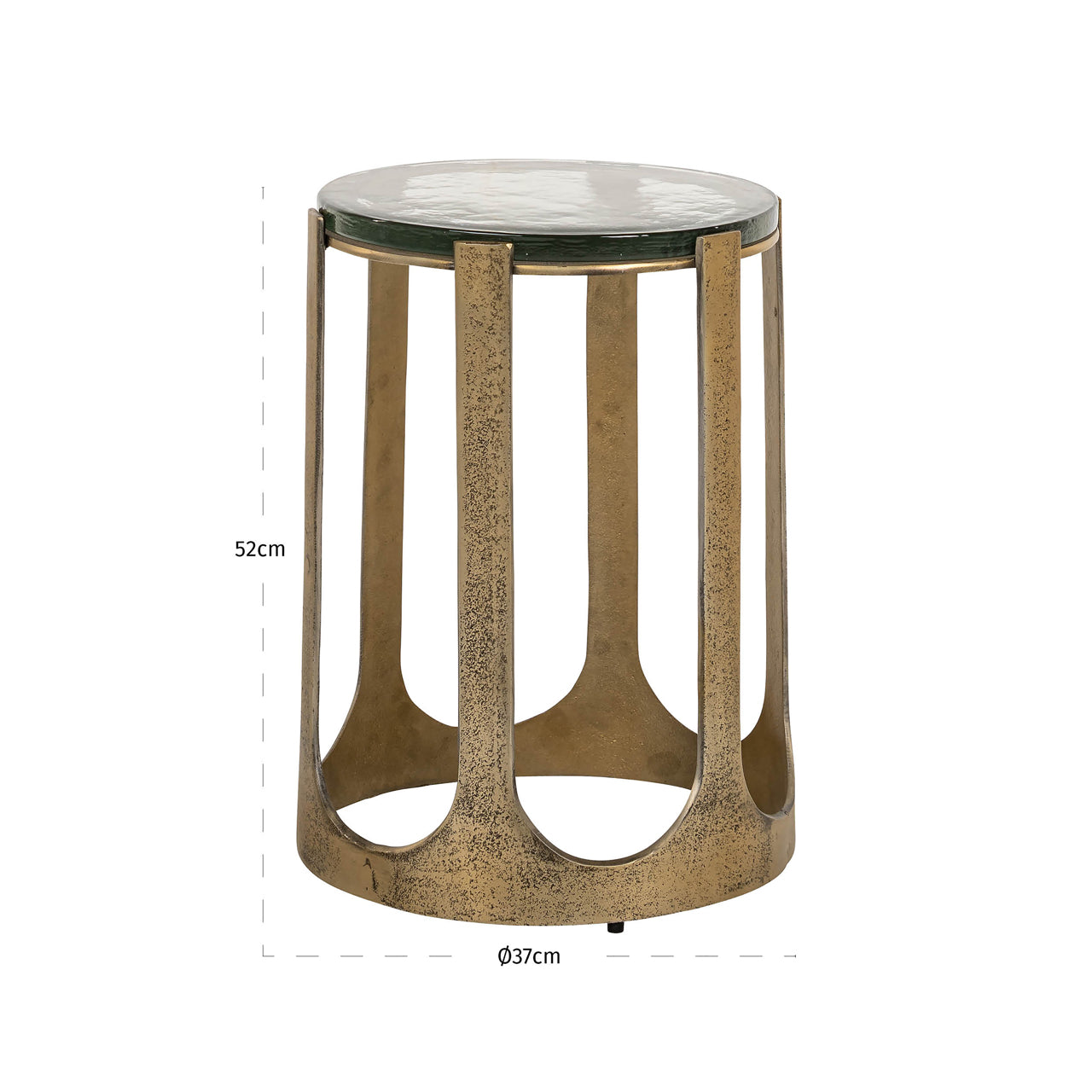Beistelltisch Rixo gold