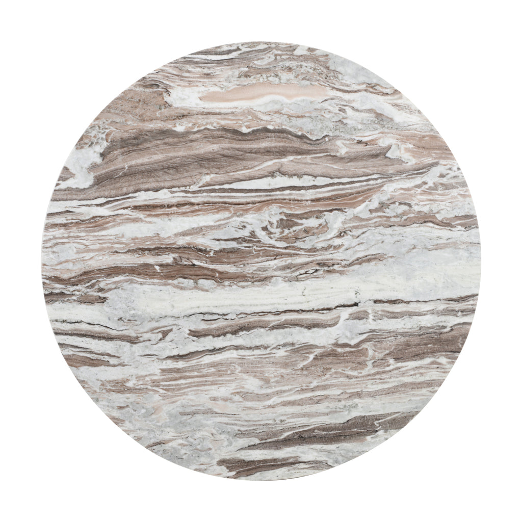 Esstisch Oberoy Blush beige 130Ø