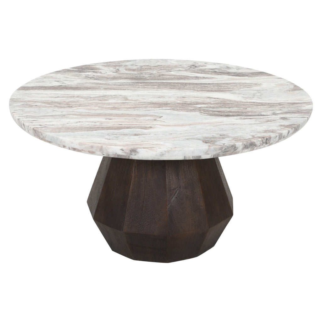 Couchtisch Oberoy Blush beige 80Ø
