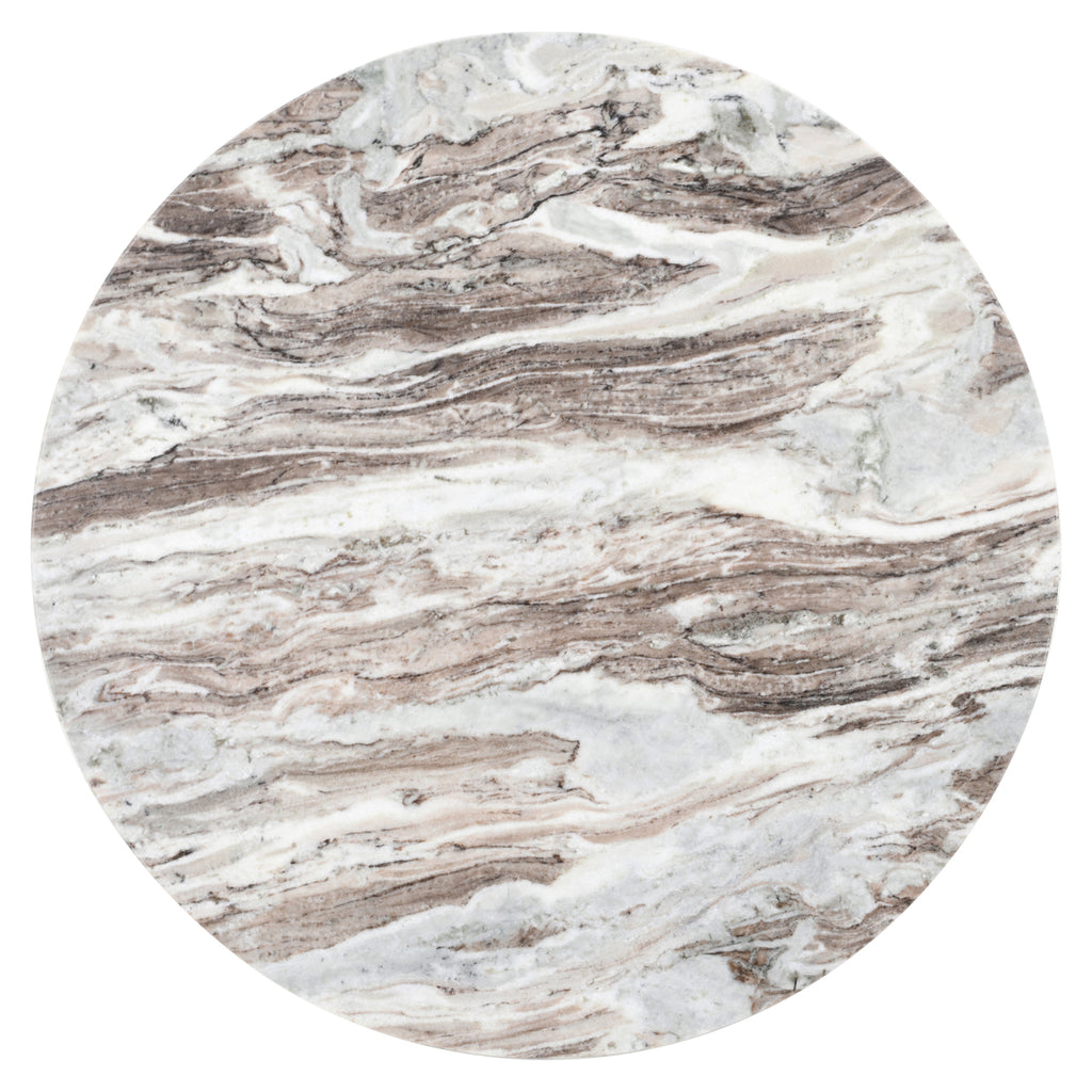 Couchtisch Oberoy Blush beige 80Ø