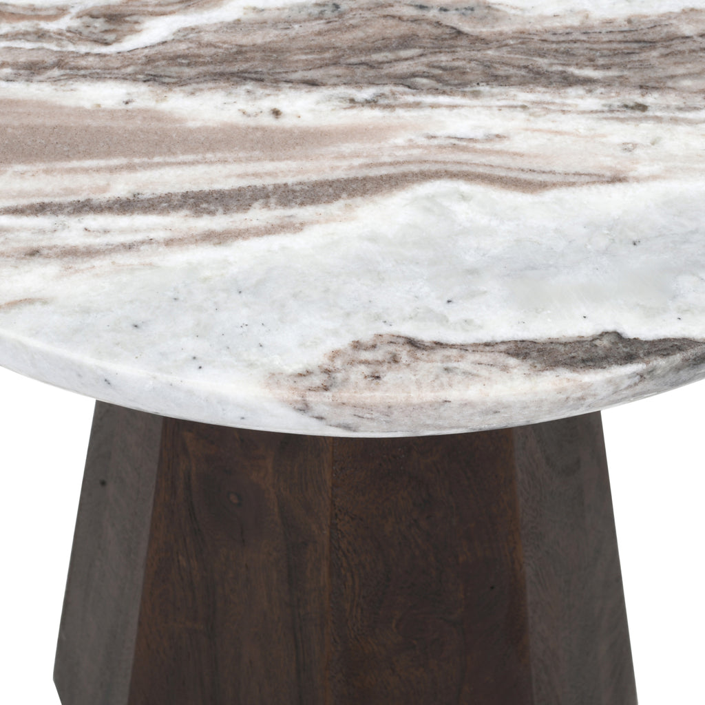 Beistelltisch Oberoy Blush beige 45Ø