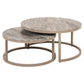 Couchtisch Fairfax clay (Set of 2)