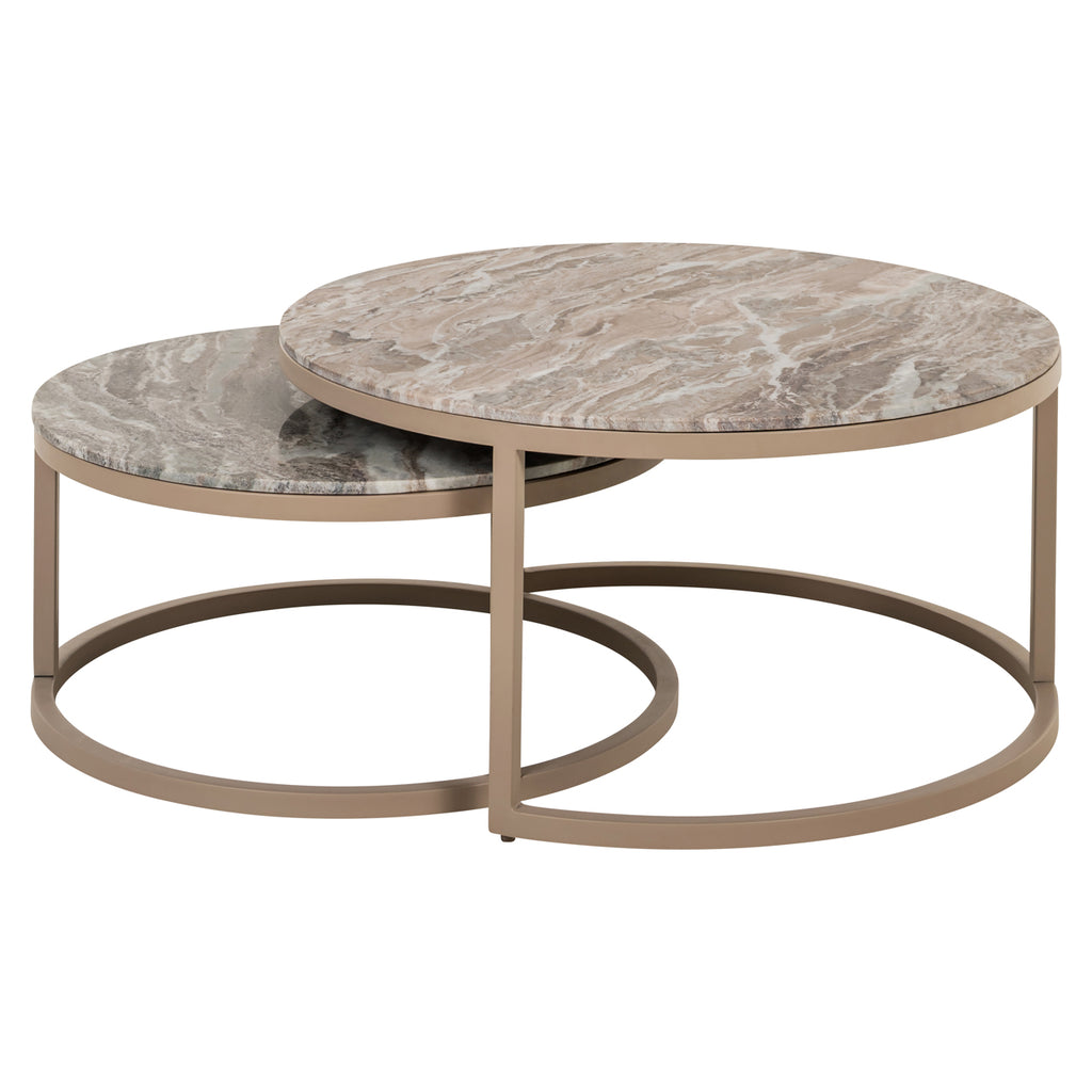 Couchtisch Fairfax clay (Set of 2)