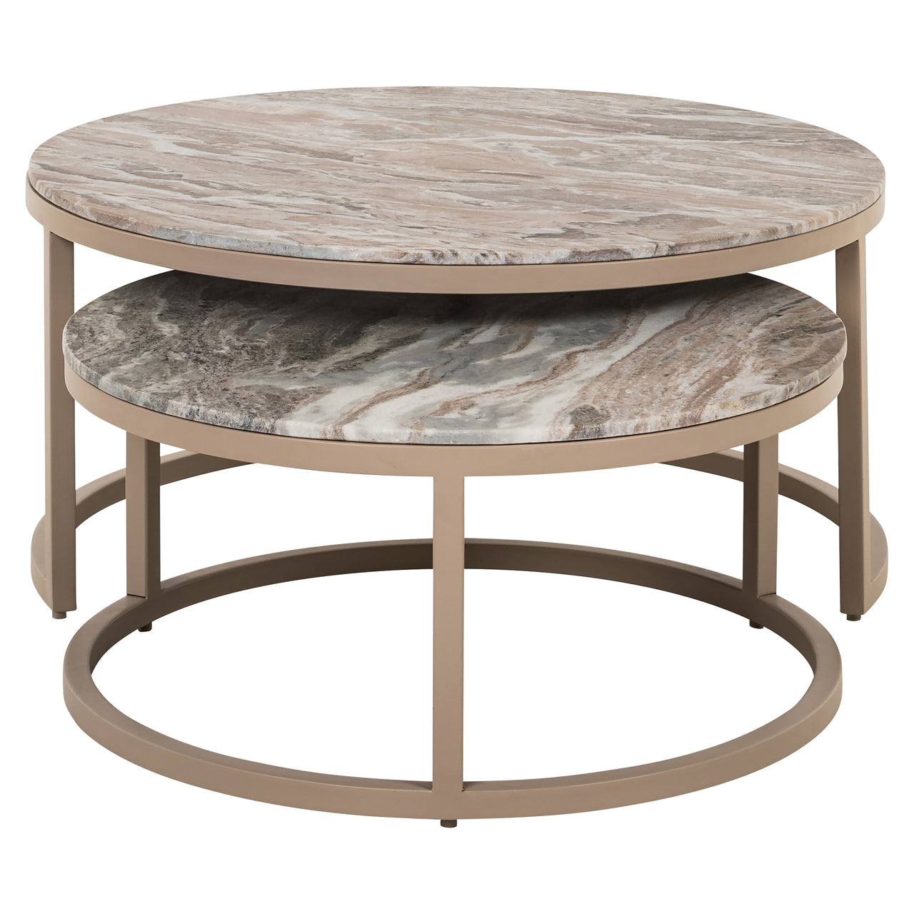 Couchtisch Fairfax clay (Set of 2)