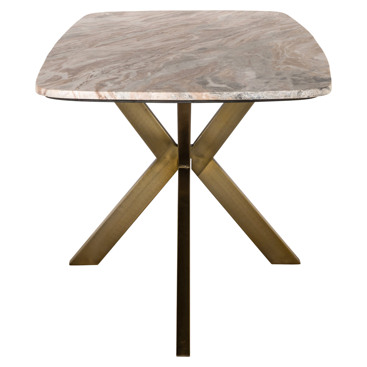 Esstisch Bottega Blush beige danish oval 190