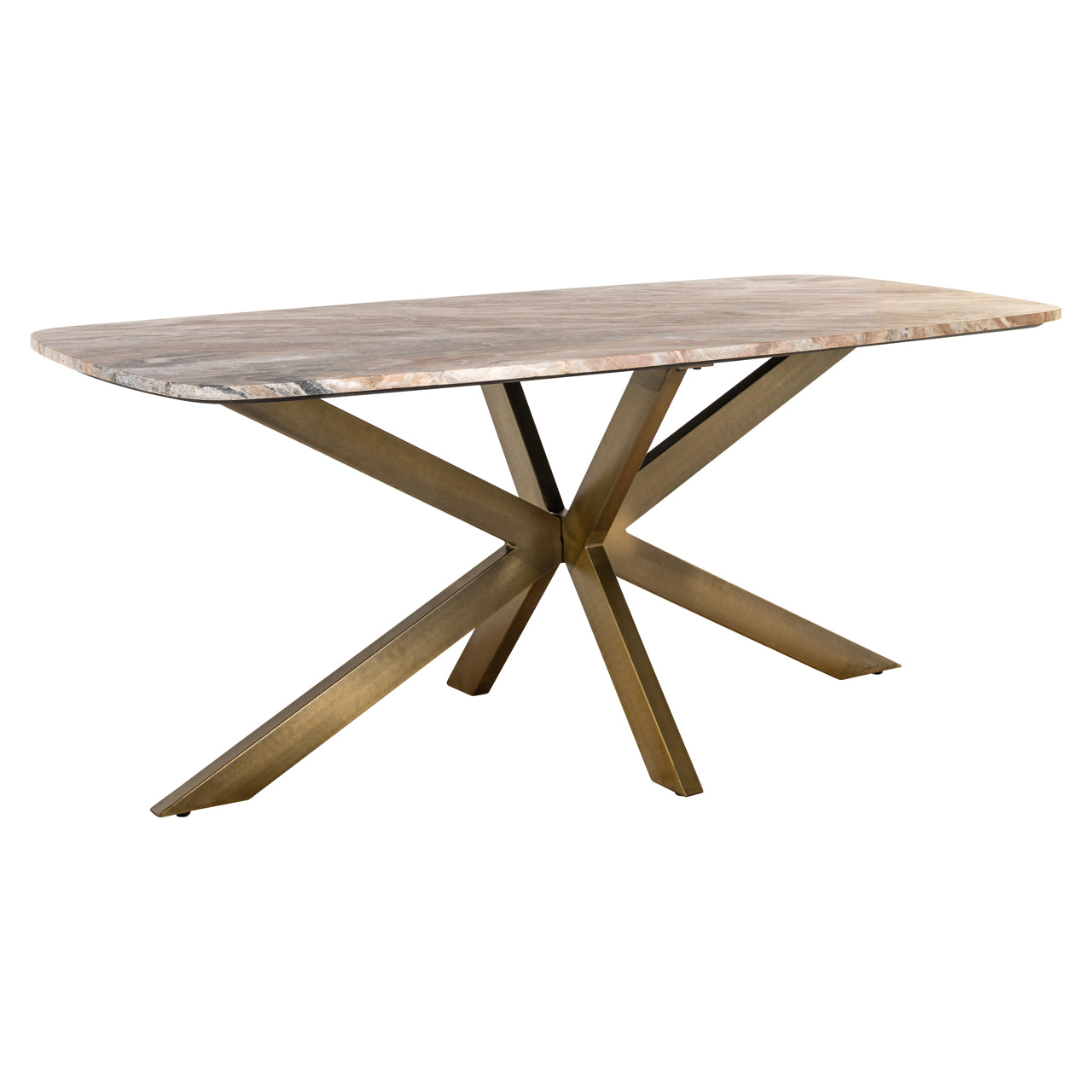 Esstisch Bottega Blush beige danish oval 220