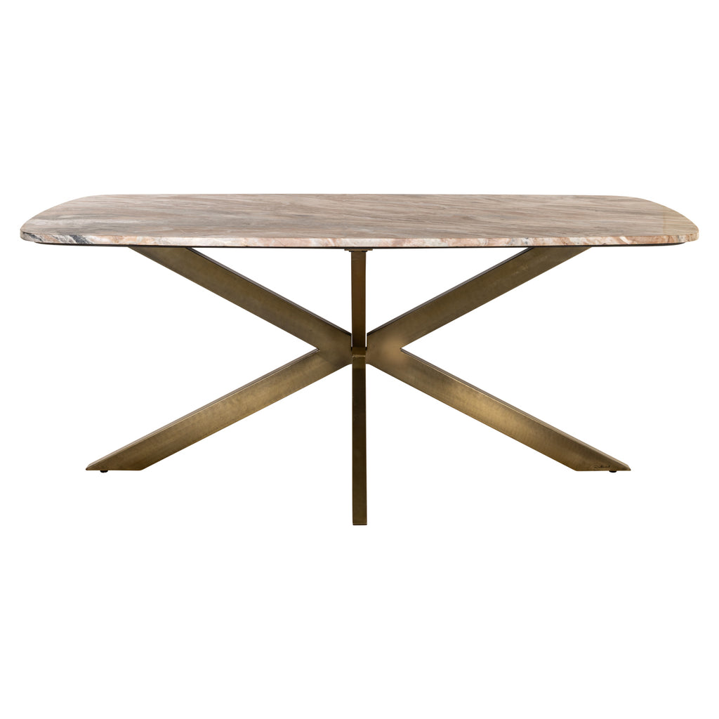 Esstisch Bottega Blush beige danish oval 220