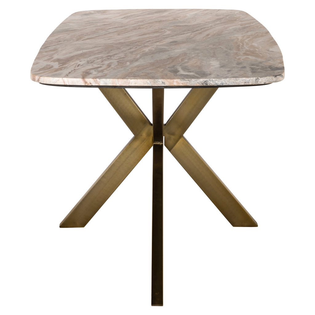 Esstisch Bottega Blush beige danish oval 220