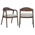 Esszimmerstuhl Mihara mocca fancy fire retardant