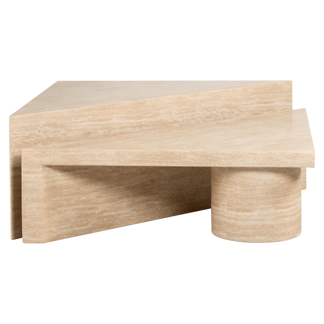 Couchtisch Fictus beige (Set of 2)