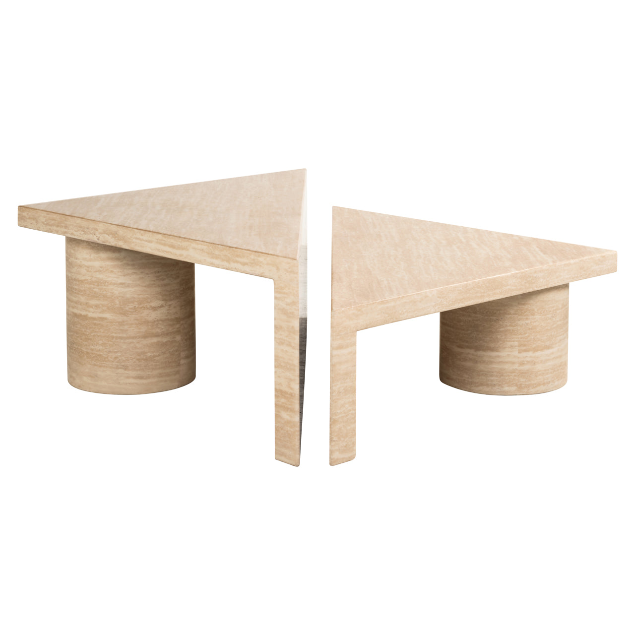 Couchtisch Fictus beige (Set of 2)