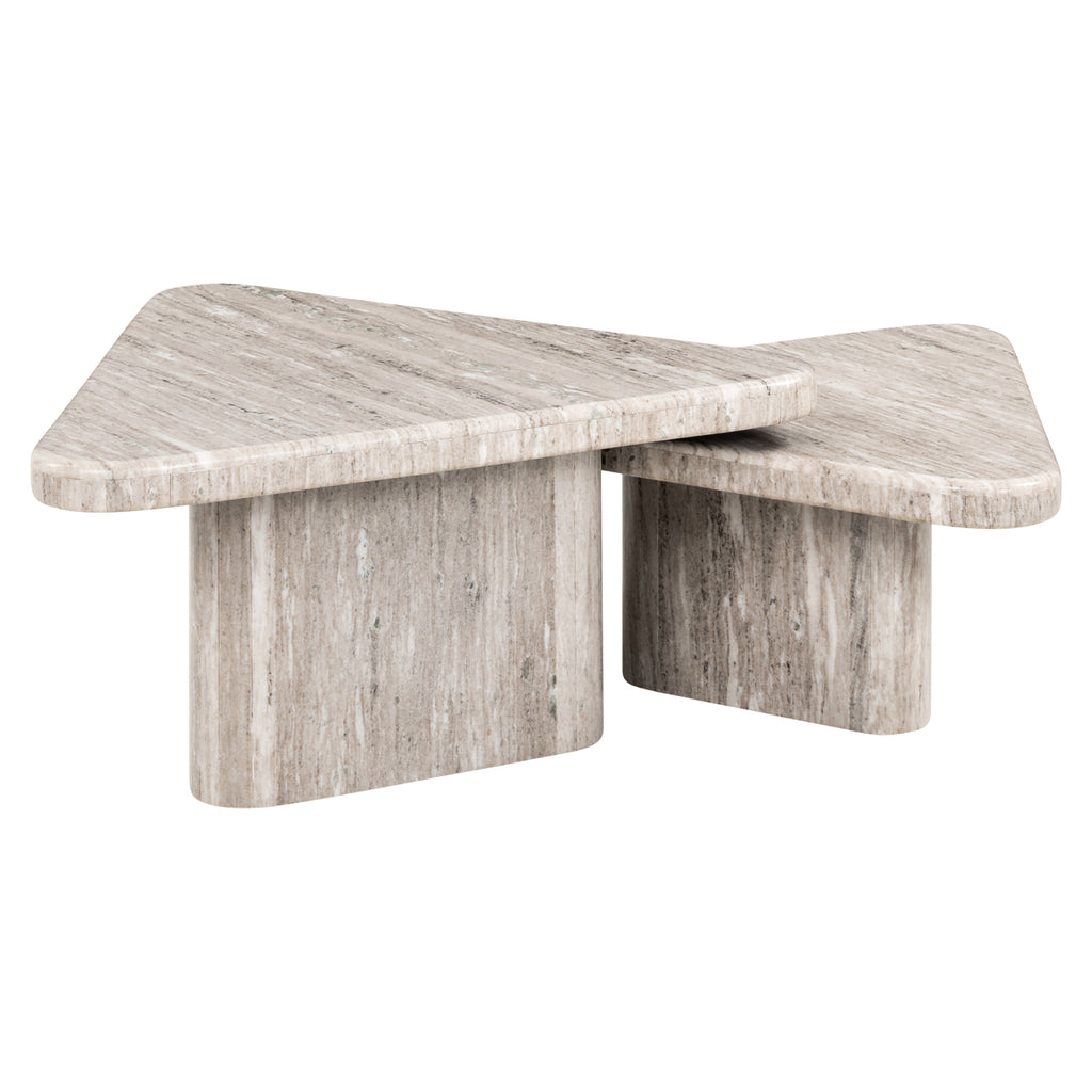 Couchtisch Dwayne sand (Set of 2)