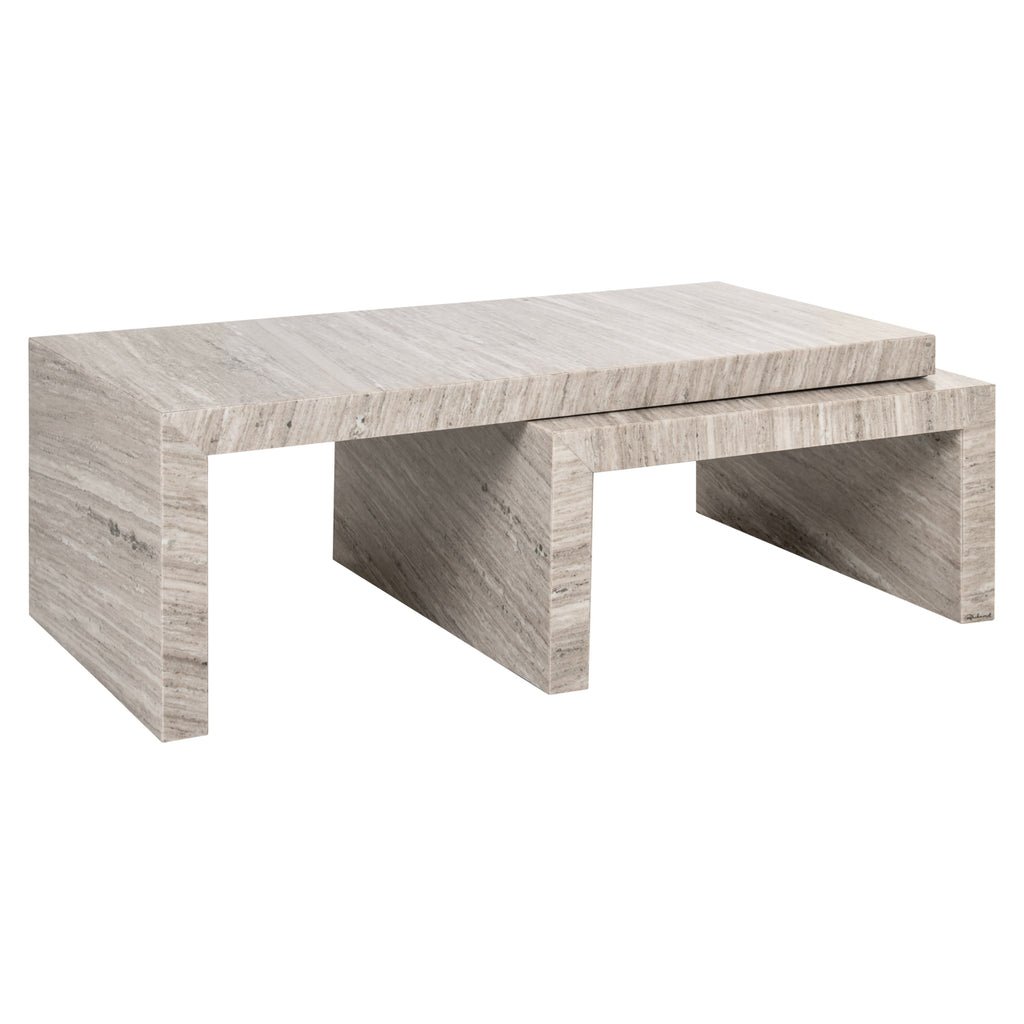 Couchtisch Novaz sand (Set of 2)