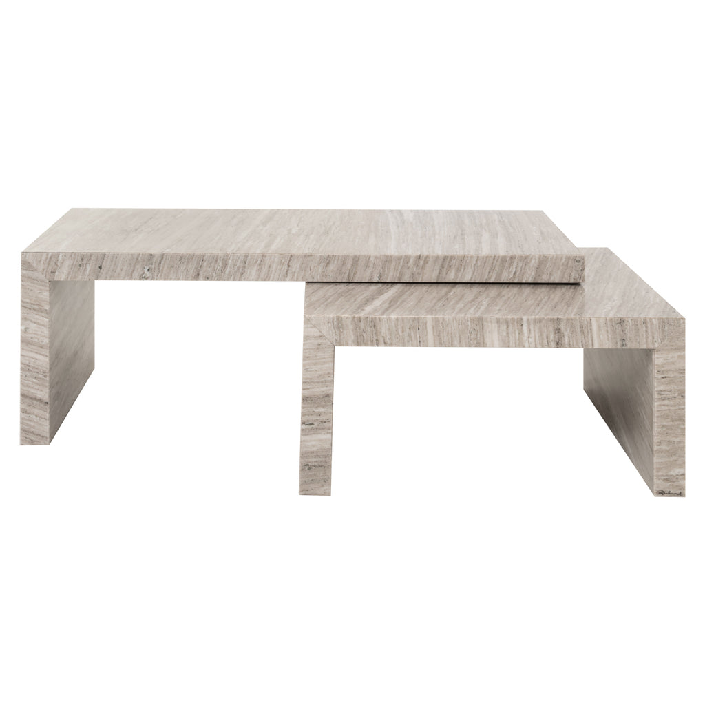 Couchtisch Novaz sand (Set of 2)