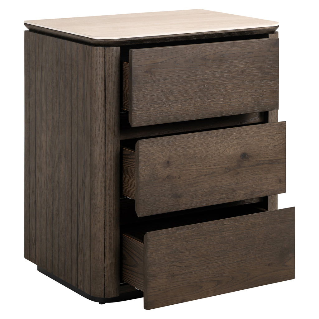 Nachttisch Ritz brown