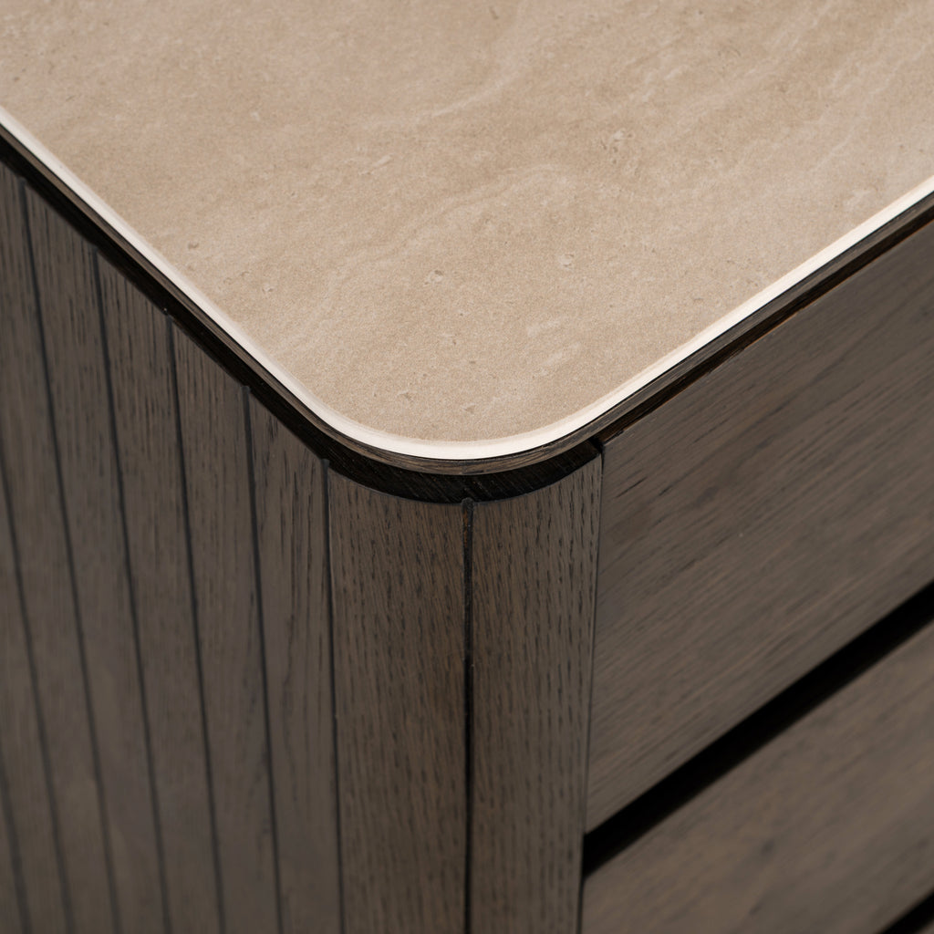 Nachttisch Ritz brown