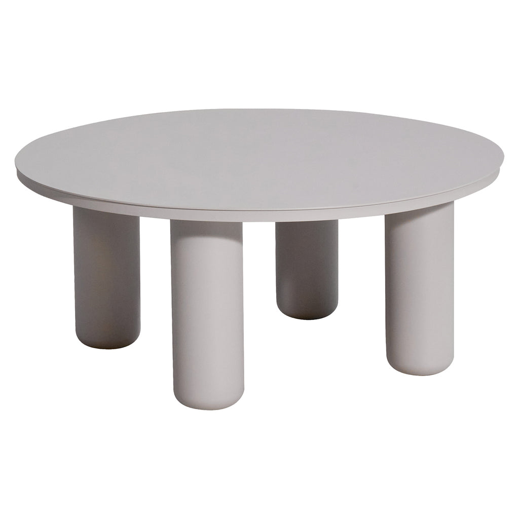 Gartencouchtisch Quinn light beige  86Ø