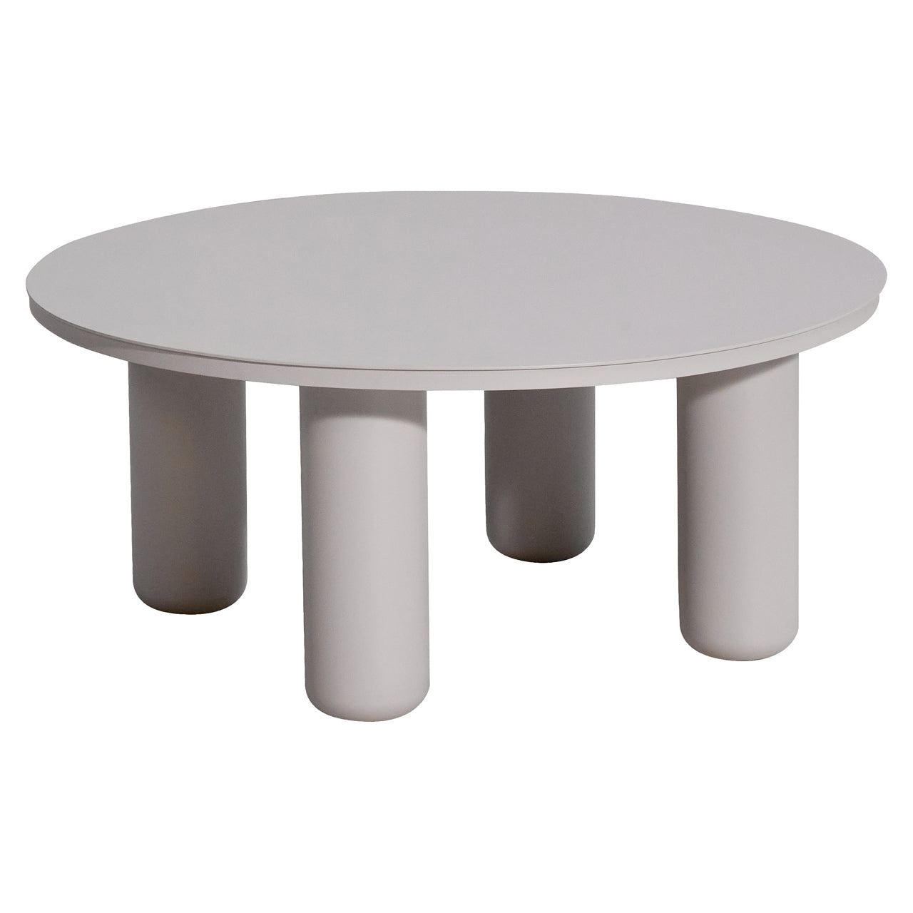 Gartencouchtisch Quinn light beige  86Ø