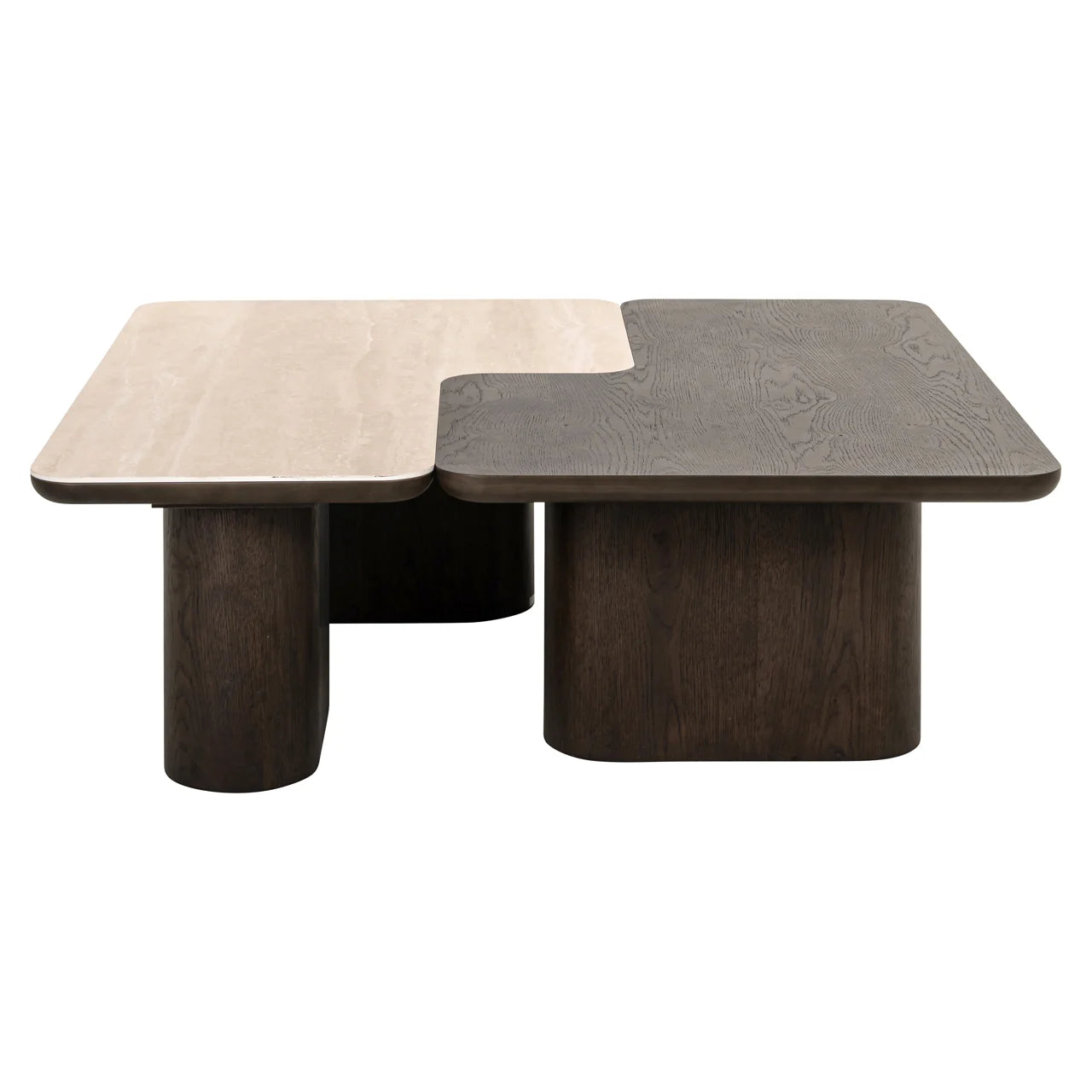 Couchtisch Nando brown (Set of 2)