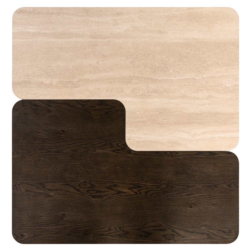Couchtisch Nando brown (Set of 2)