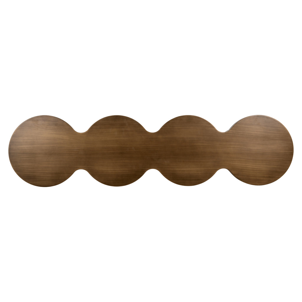 Konsole Bubba brushed gold