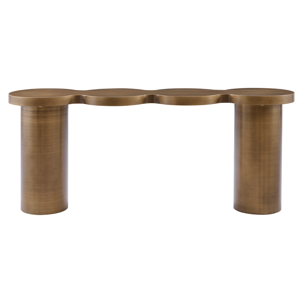 Konsole Bubba brushed gold
