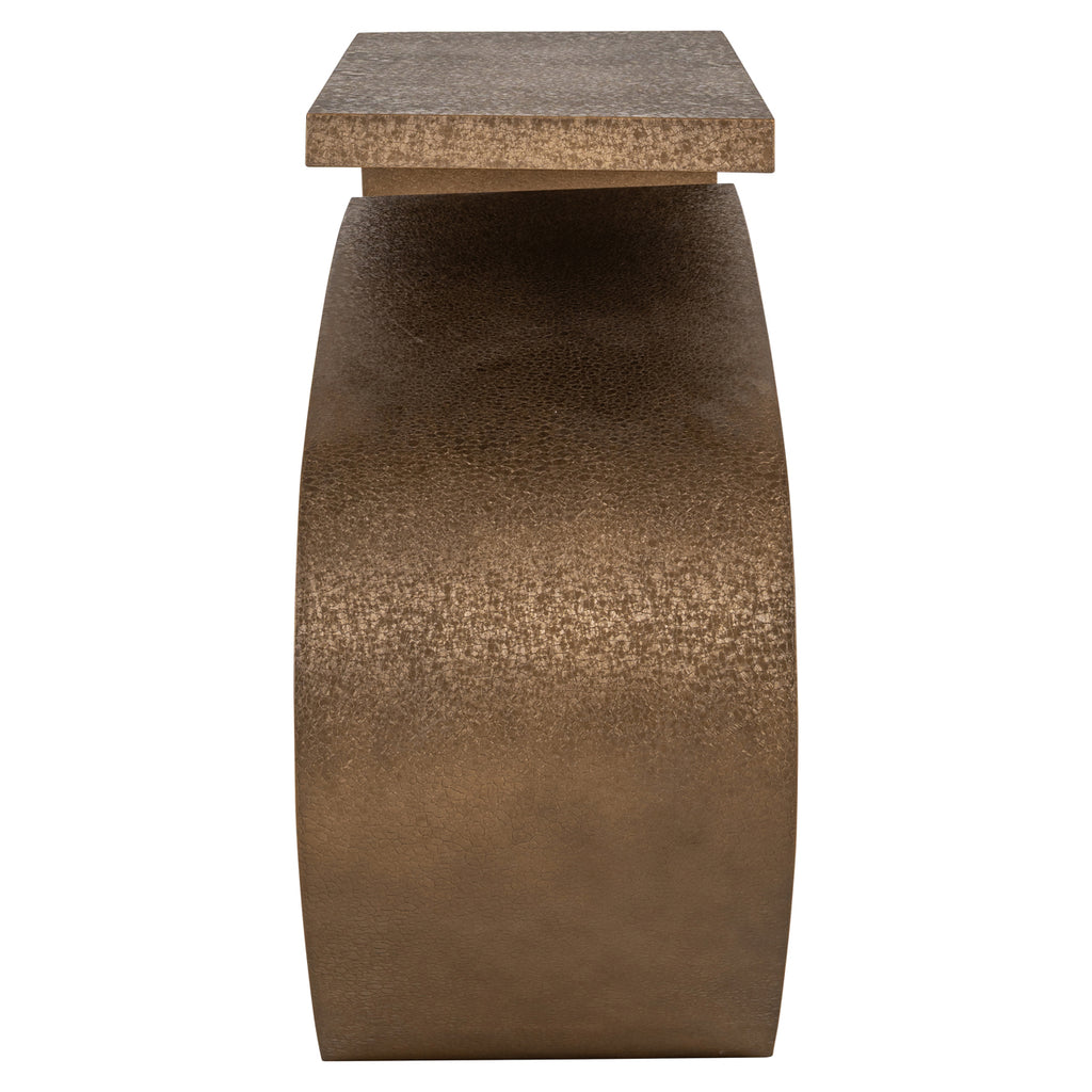 Konsole Alhambra brushed gold