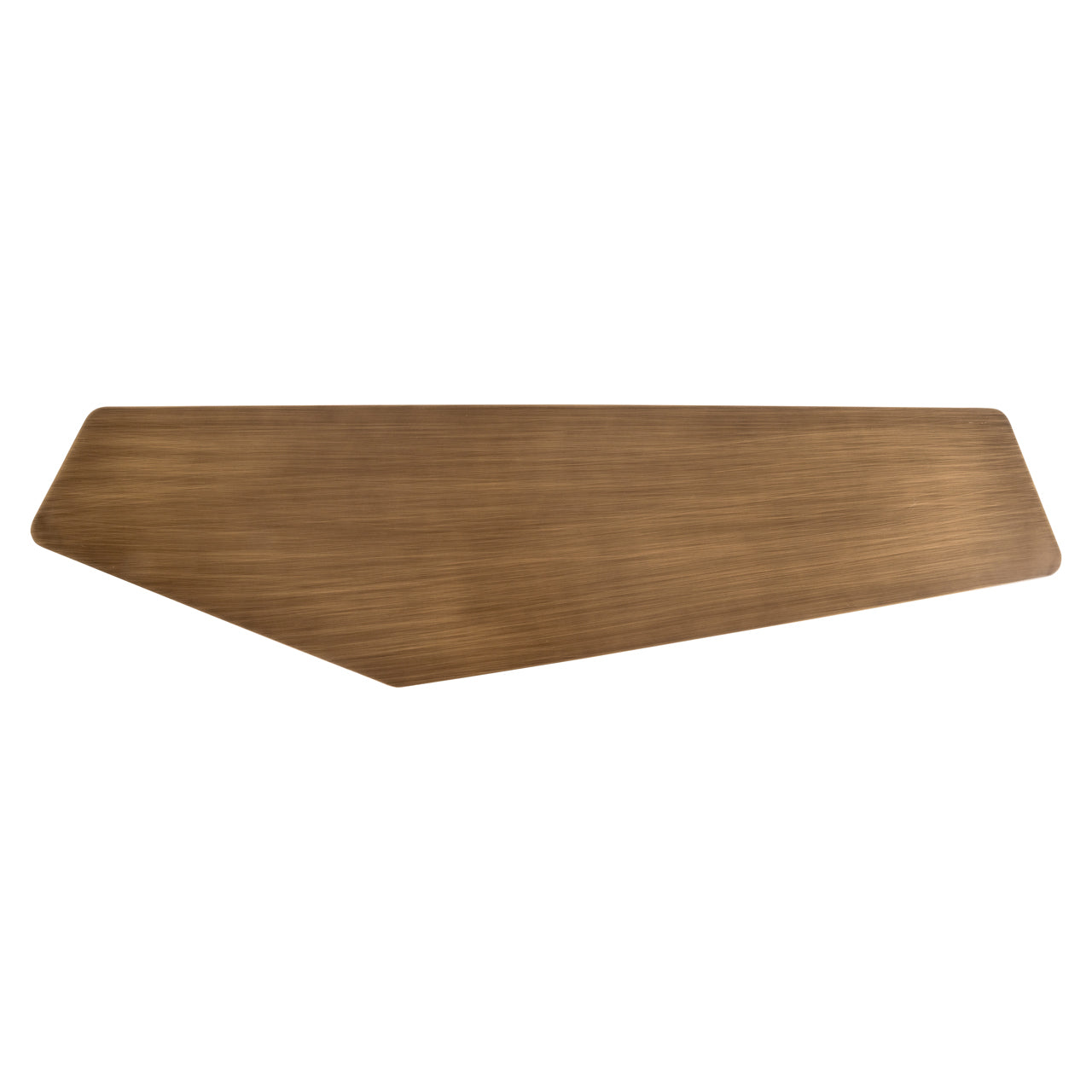 Konsole Hexa brushed gold