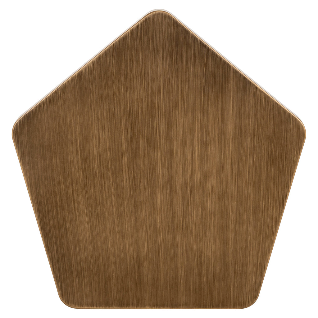 Beistelltisch Hexa brushed gold
