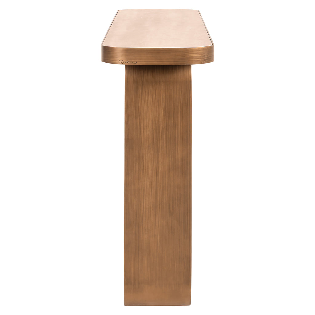 Konsole Locarno brushed gold