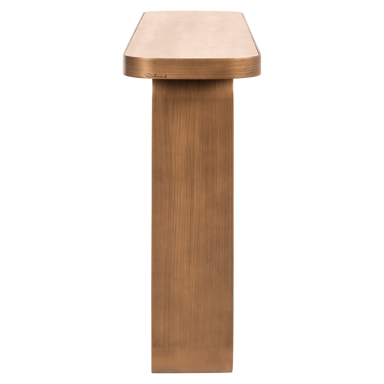 Konsole Locarno brushed gold