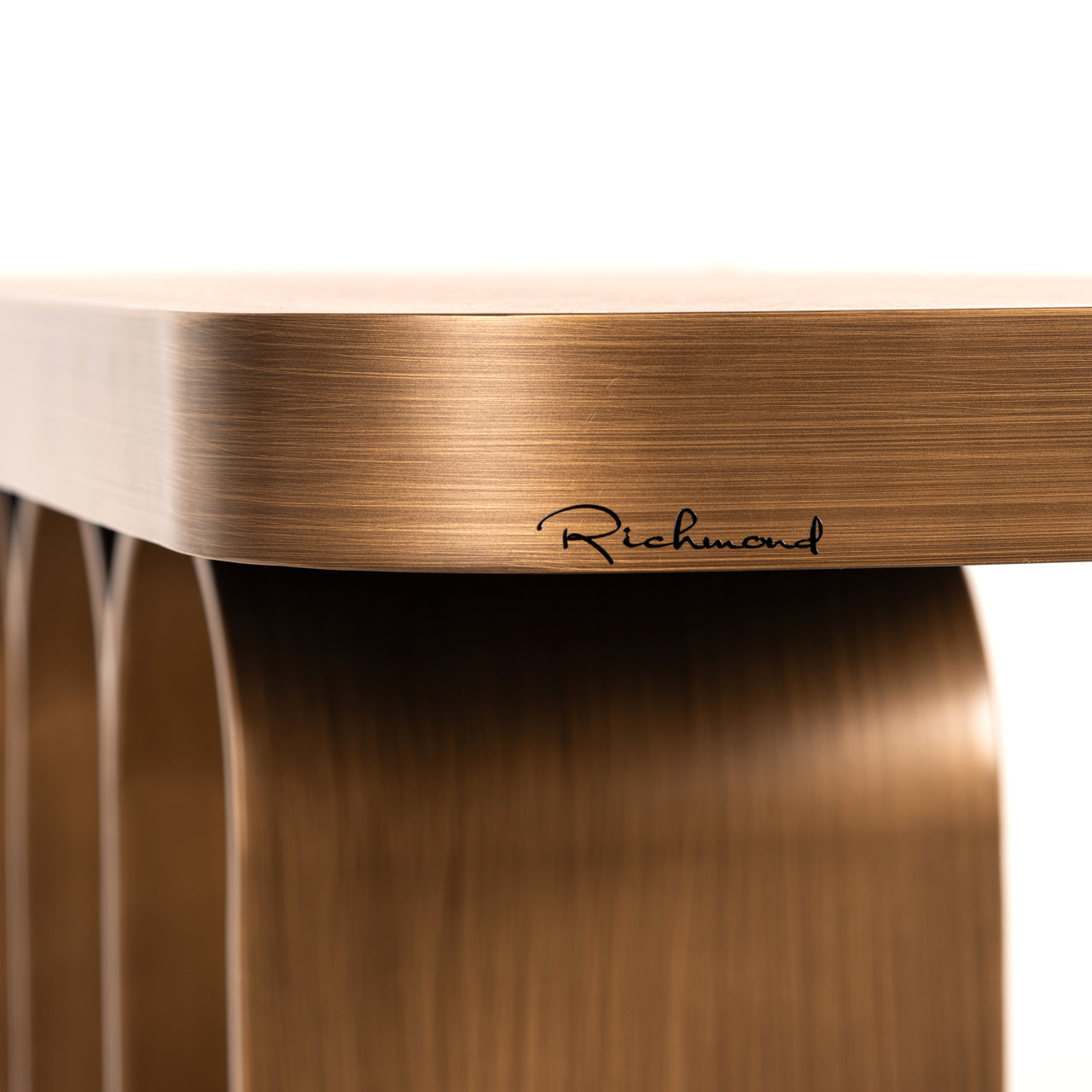 Konsole Locarno brushed gold
